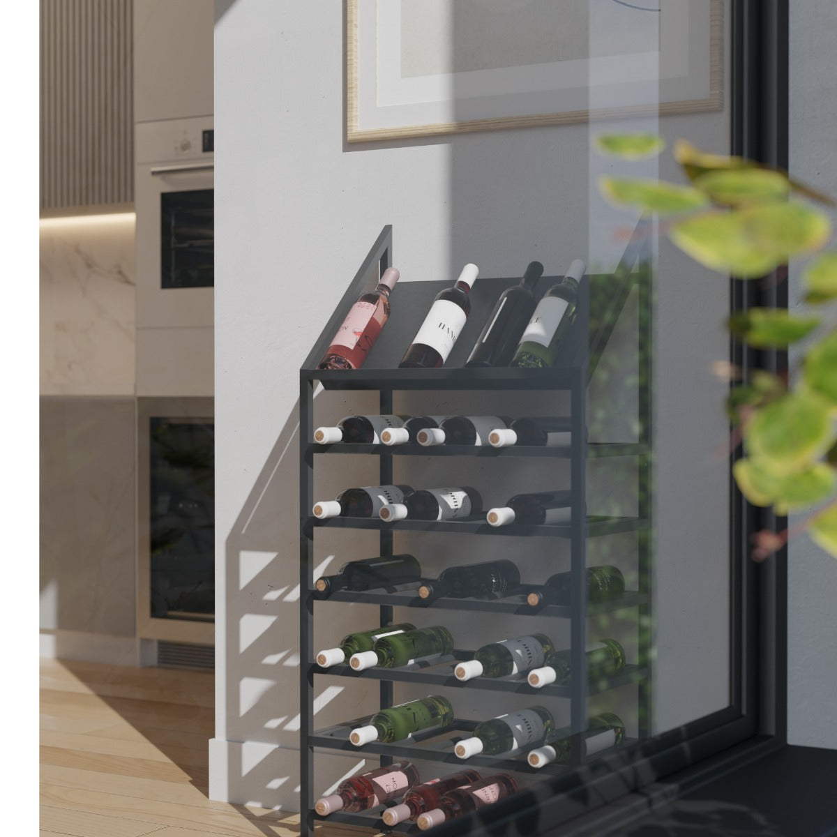 Portabottiglie in metallo Regál Na Víno - Napa