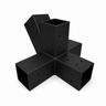 Conector para vigas X 30°