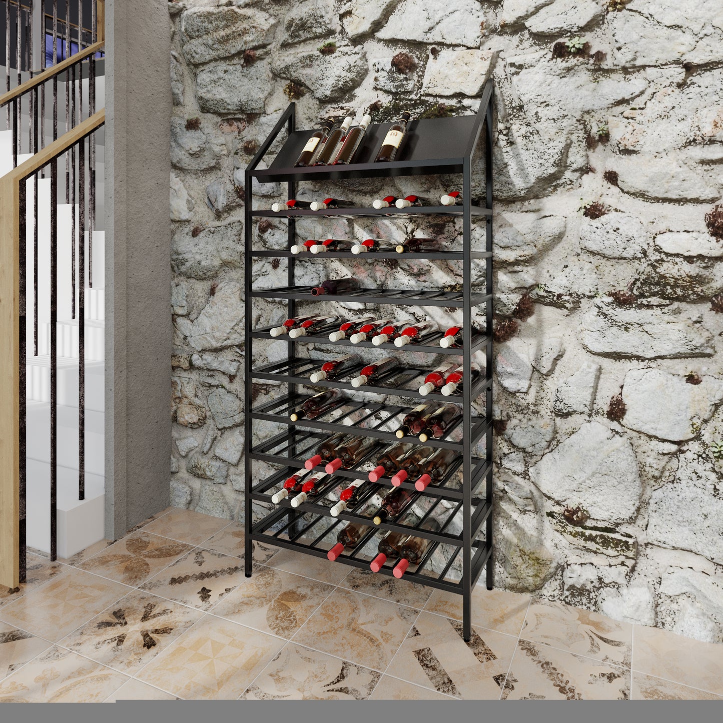 Portabottiglie in metallo Regál Na Víno - Napa