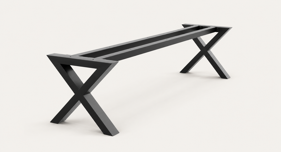 Gambe metalliche per panche