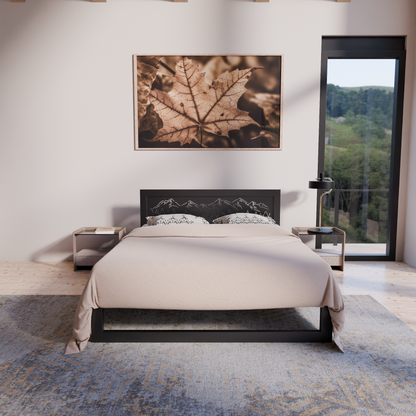 Letto in metallo Kovová posteľ Ryka Standard M3