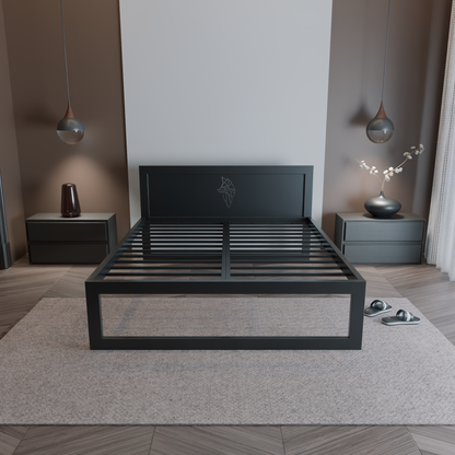 Letto in metallo Kovová posteľ Ryka Standard M6