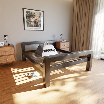 Letto in metallo Kovová posteľ Ryka Round otvorená (profil 120 x 120 mm)