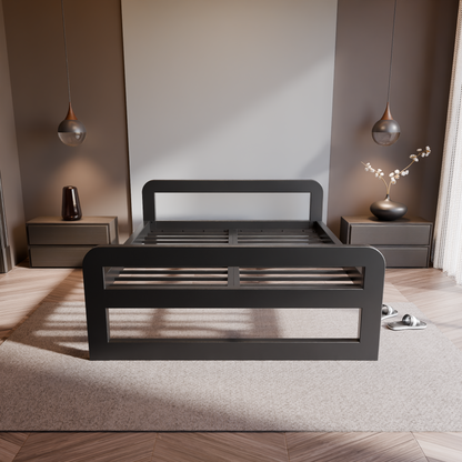Letto in metallo Kovová posteľ Ryka Round uzavretá (profil 120 x 160 mm)