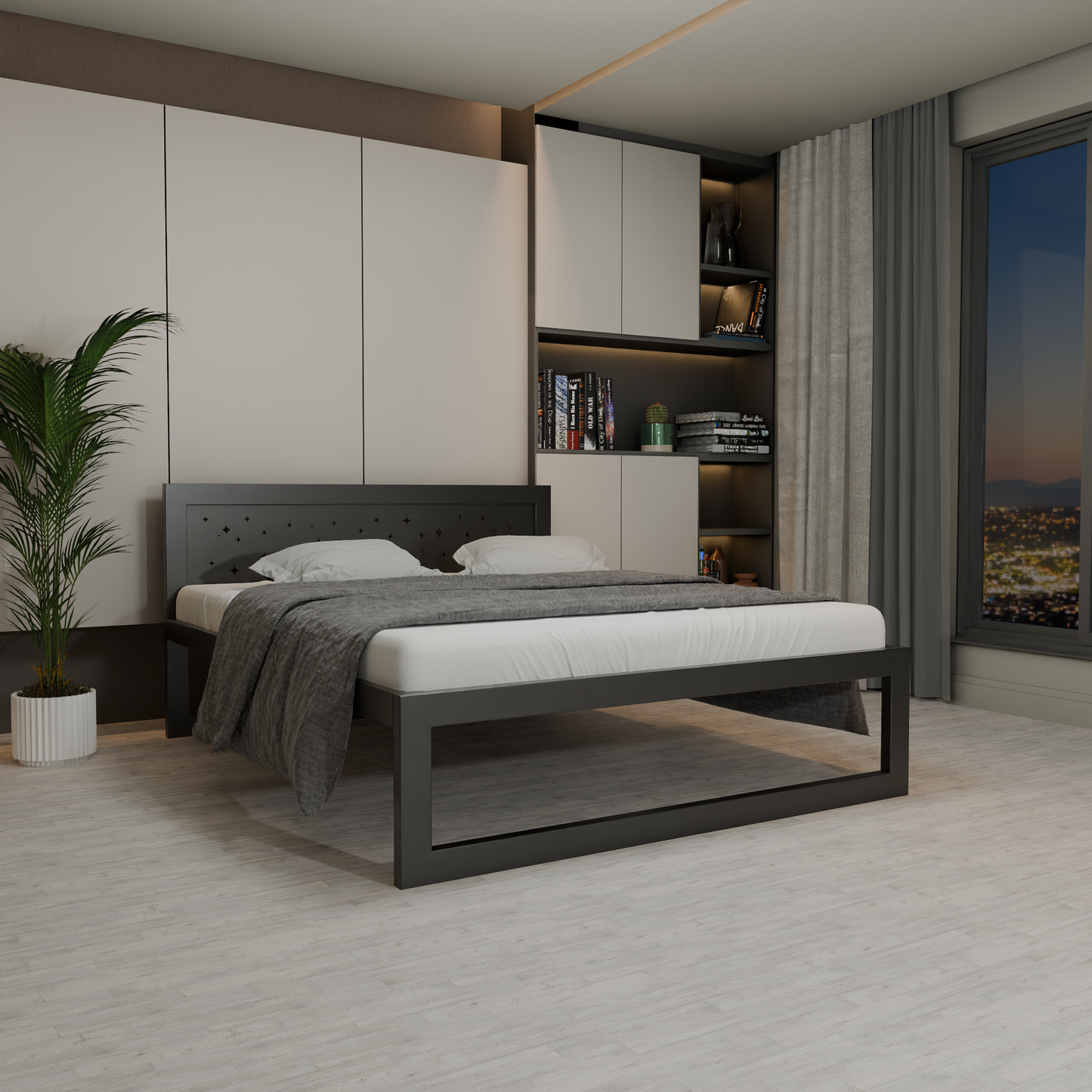 Letto in metallo Kovová posteľ Ryka Standard M10