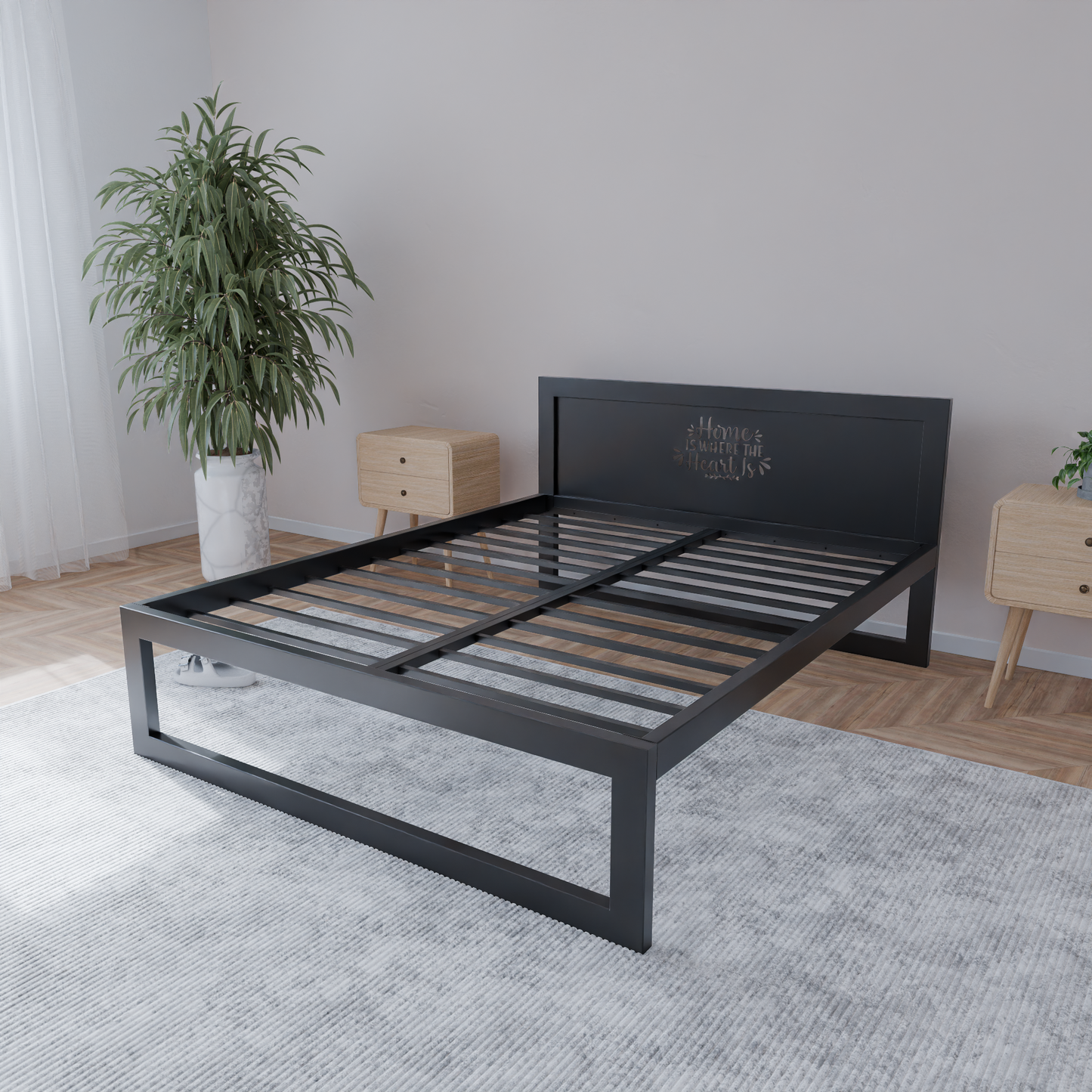 Letto in metallo Kovová posteľ Ryka Standard M14