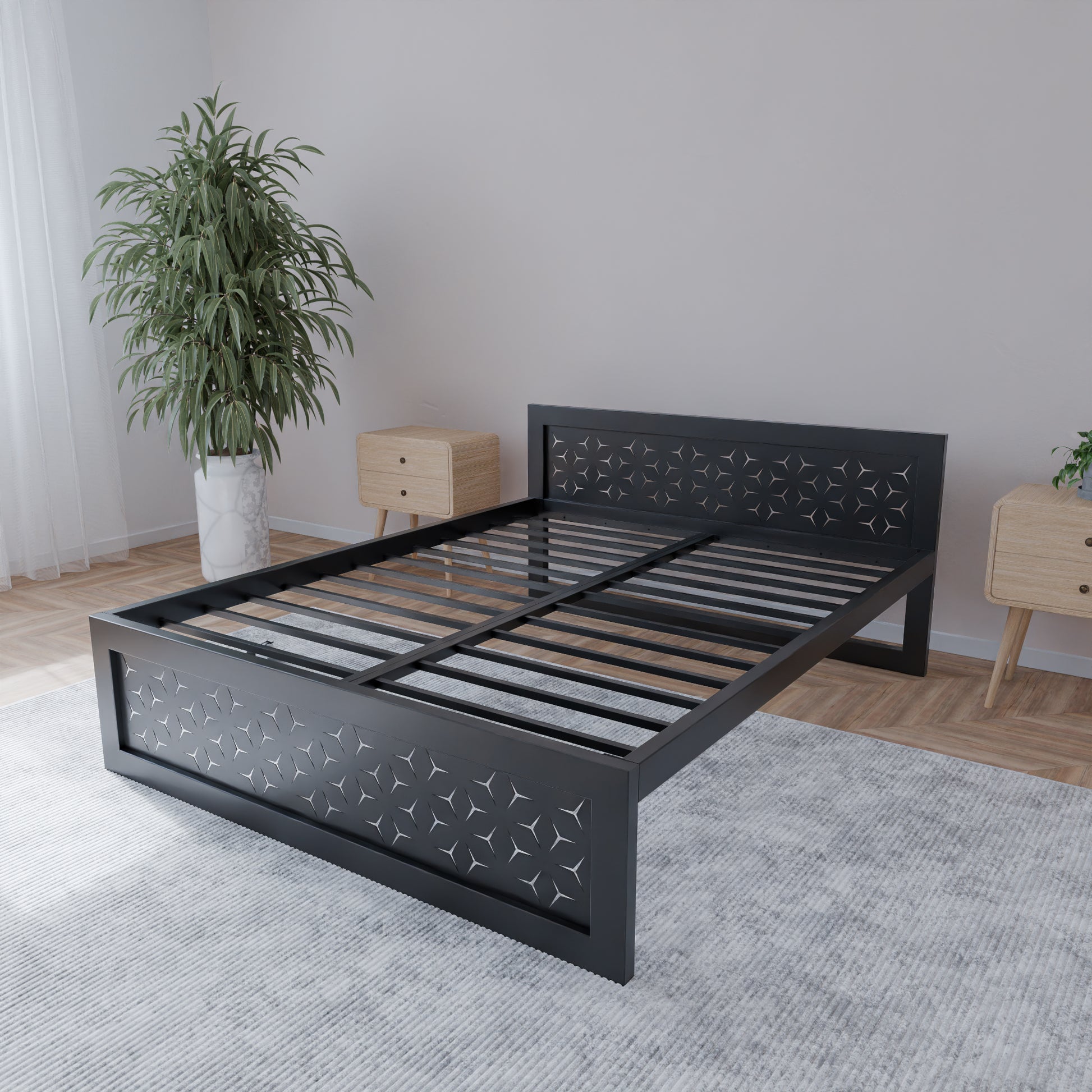 Letto in metallo Kovová posteľ Ryka Perfor M4
