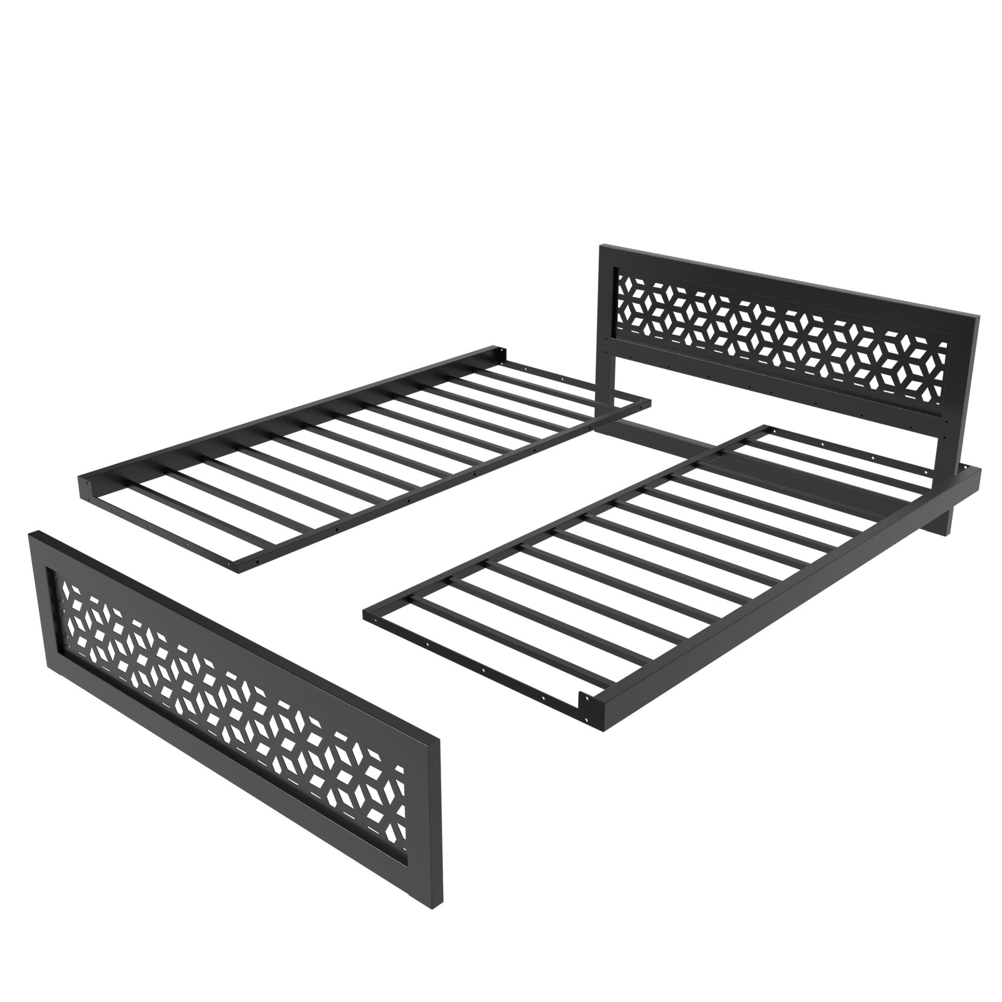 Letto in metallo Kovová posteľ Ryka Perfor M7