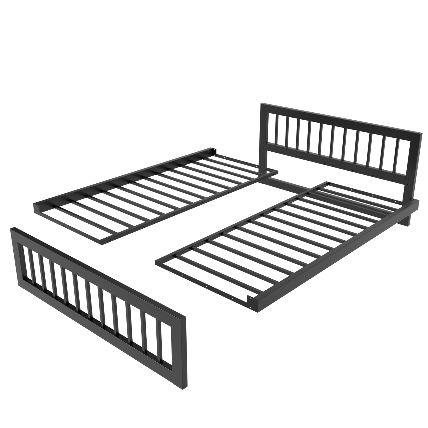 Letto in metallo Kovová posteľ Ryka Vertical