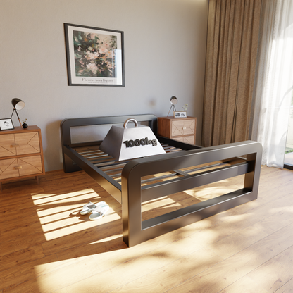 Letto in metallo Kovová posteľ Ryka Round uzavretá (profil 120 x 120 mm)