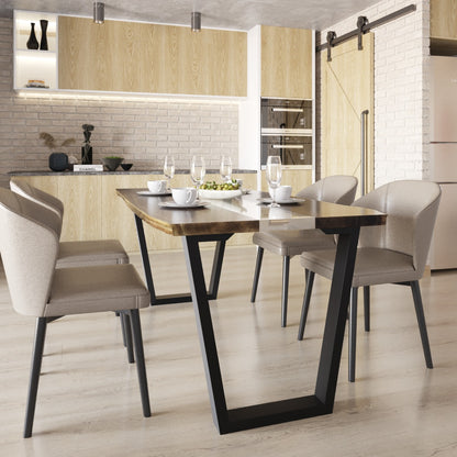 Gamba per tavolo in metallo Atria Epox