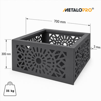 Braciere da giardino in metallo Morion M2