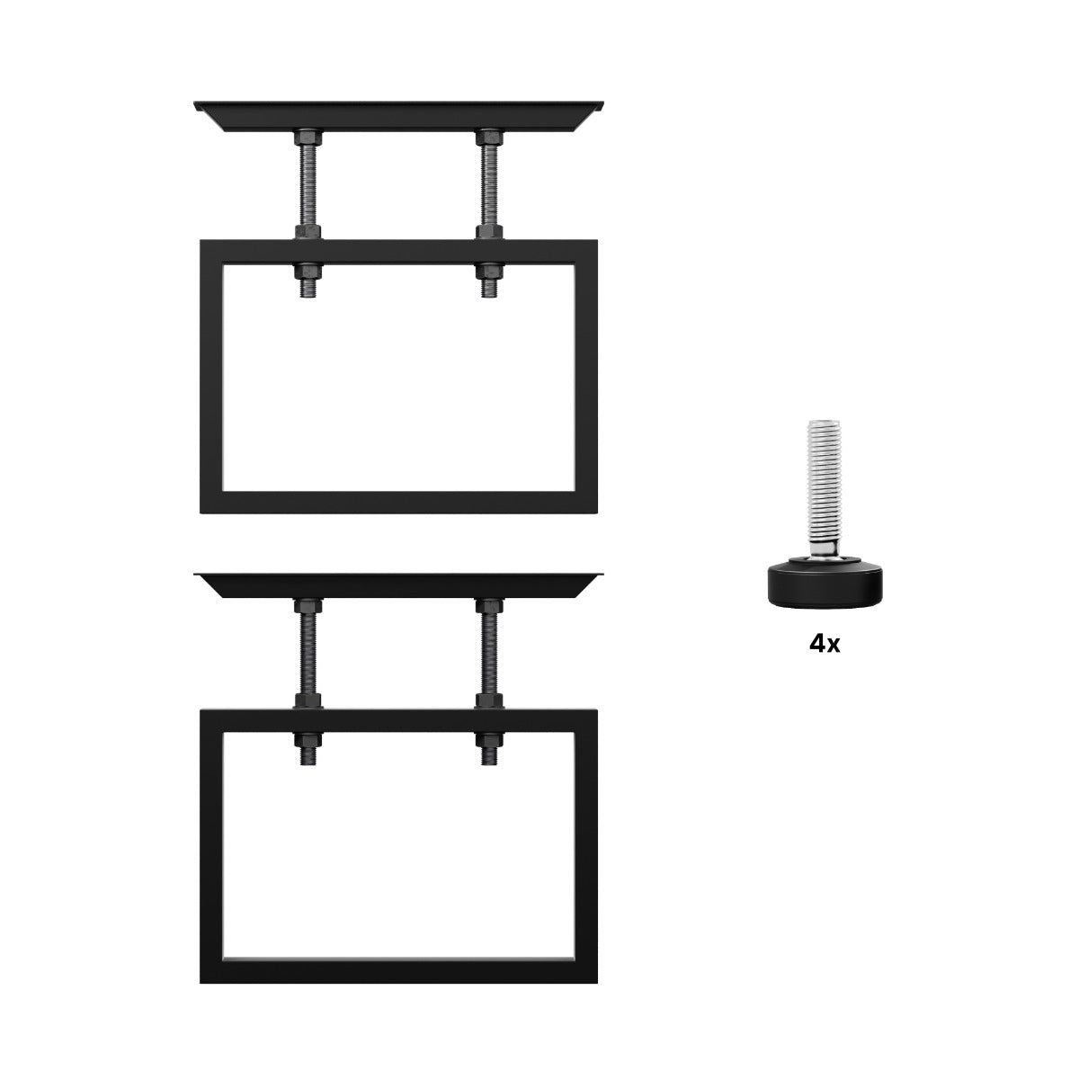 Gambe per tavolo in metallo Eta Screw