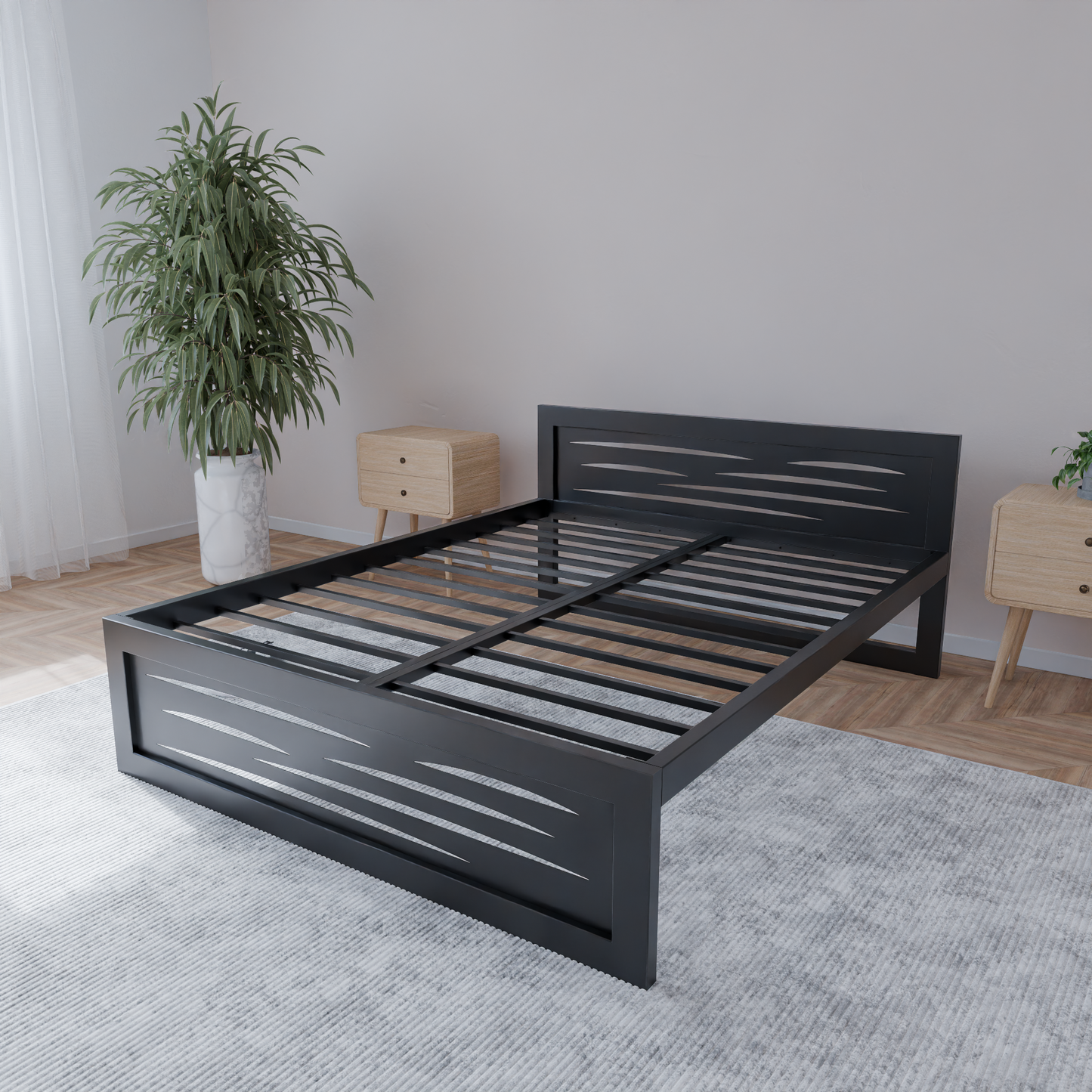 Letto in metallo Kovová posteľ Ryka Perfor M14