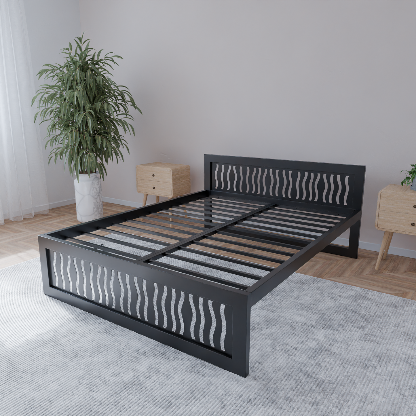 Letto in metallo Kovová posteľ Ryka Perfor M10