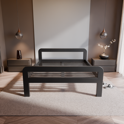 Letto in metallo Kovová posteľ Ryka Round otvorená (profil 120 x 60 mm)