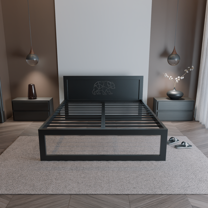 Letto in metallo Kovová posteľ Ryka Standard M7