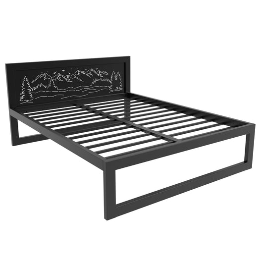 Letto in metallo Kovová posteľ Ryka Standard M2