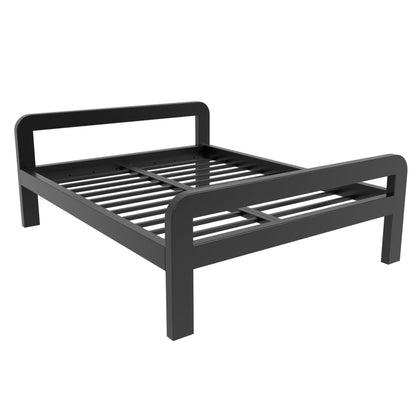Letto in metallo Kovová posteľ Ryka Round otvorená (profil 120 x 60 mm)
