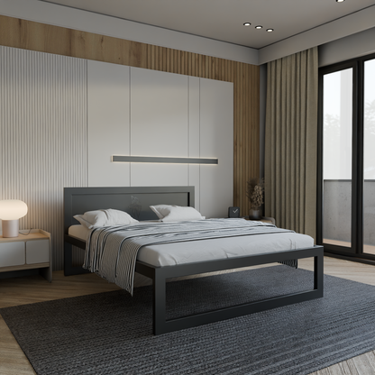 Letto in metallo Kovová posteľ Ryka Standard M6